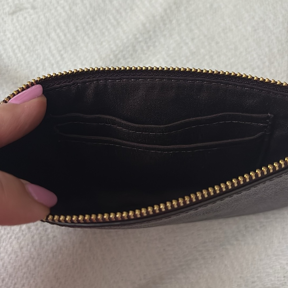 Coach Metallic Raspberry Wristlet - Picture 4 of 6